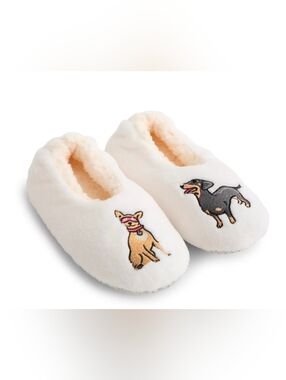 Vera Bradley Soft Fleece Slipper Socks Sz L 9/10 NWT